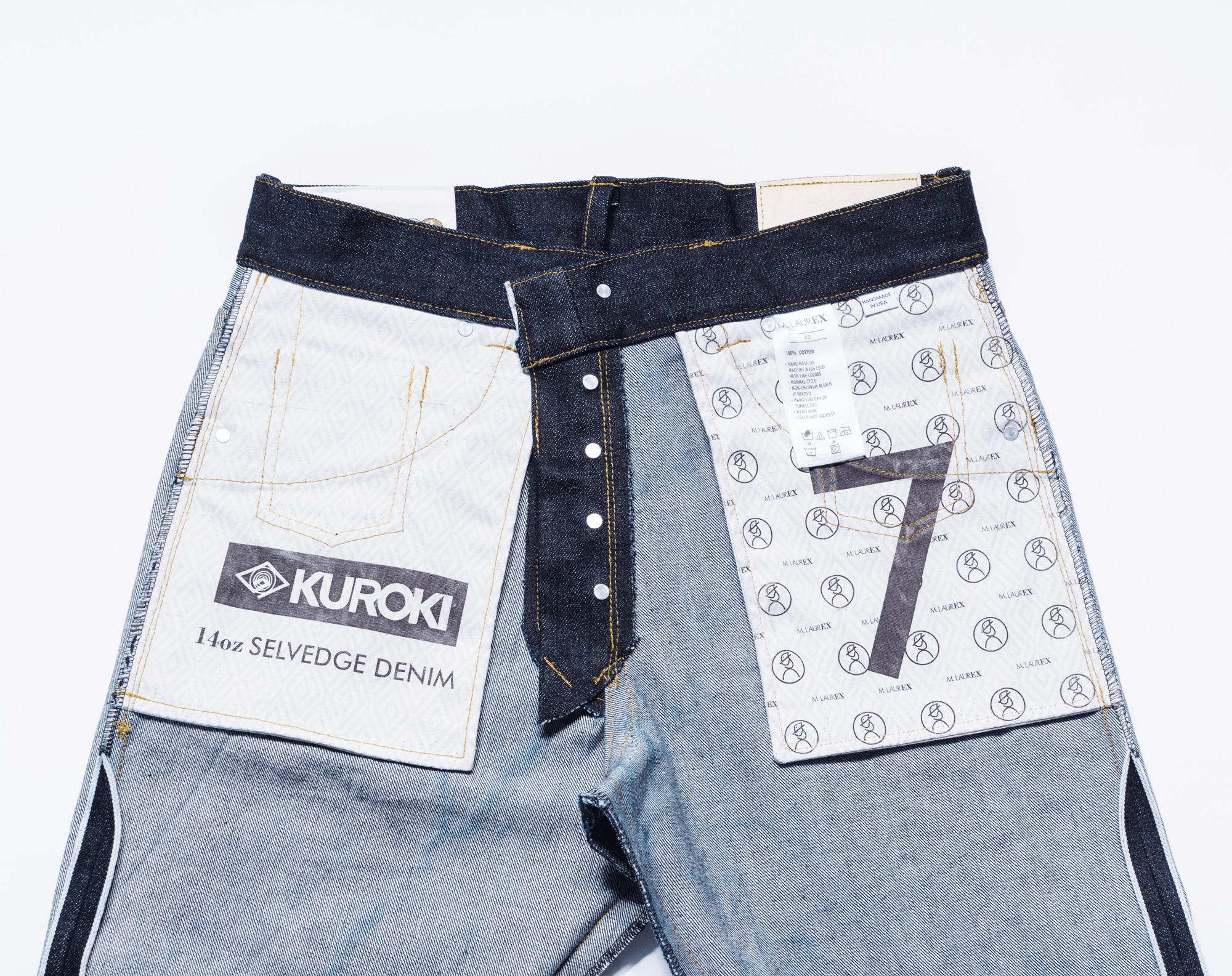 Nudie Jeans Co Gritty Jackson Rubby Selvage Organic cotton 14.6 oz.  Japanese selvage denim from Kuroki Mills All-white selvage ID Tobacc... |  Instagram